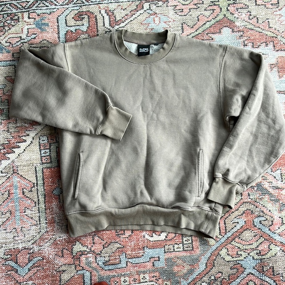 Tna crewneck turner taupe